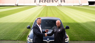 Odovzdanie BMW X4 trénerovi FC Spartak Trnava, Michal Ščasný