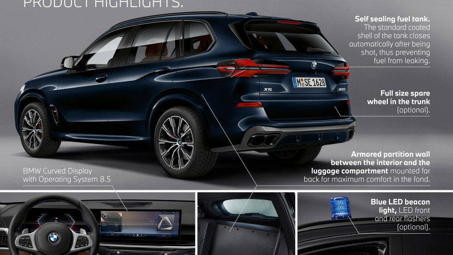 Nové BMW X5 Protection VR6